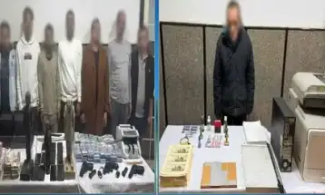 ضبط تشكيل عصابى يقوم بالنصب والإحتيال على المواطنين بالشيخ زايد