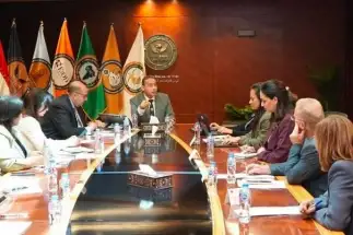 البنك الدولي وهيئة الرقابة المالية يبحثان تطوير سوق رأس المال