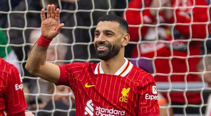 صلاح خامسا فى قائمة أعظم مائة لاعب فى تاريخ الدورى الإنجليزى